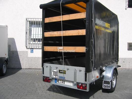 Planenanhänger mieten & vermieten - Planenanhänger Tieflader 2,50m in Grevenbroich