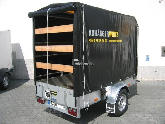 Planenanhänger mieten & vermieten - Planenanhänger Tieflader 2,50m in Grevenbroich