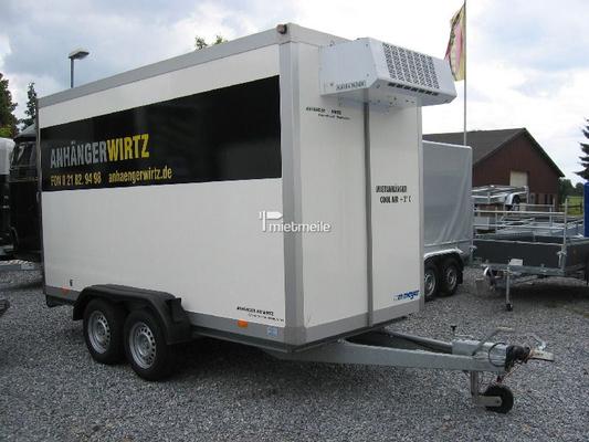 Kühlanhänger mieten & vermieten - Kühlkoffer 3,60m +2°C / 220Volt, abschließbar in Grevenbroich
