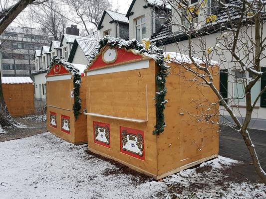 Partyverleih mieten & vermieten - Weihnachtsmarkt - Event-Hütten in Düsseldorf