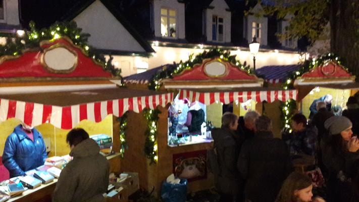 Partyverleih mieten & vermieten - Weihnachtsmarkt - Event-Hütten in Düsseldorf