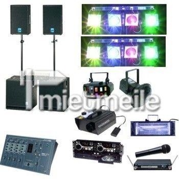 Musikanlage mieten & vermieten - Party komplett Set 150 Pers. in Hüllhorst