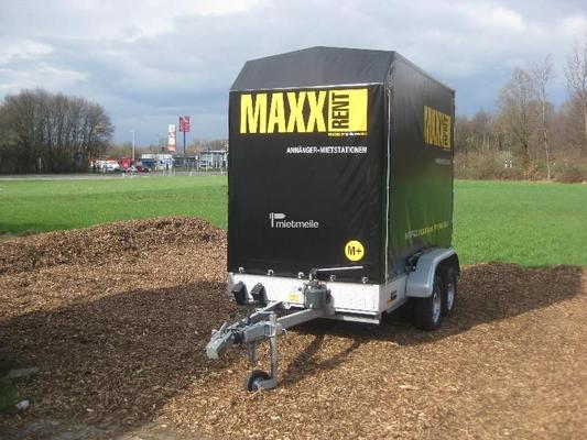 Planenanhänger mieten & vermieten - Planenanhänger - absenkbarer Tieflader 3m in Grevenbroich
