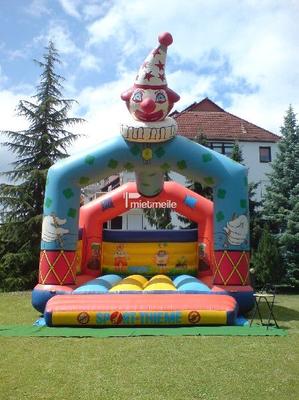 Hüpfburg mieten & vermieten - Große Hüpfburg Clown in Idstein