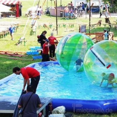 Wasserspiele mieten & vermieten - Wasserlaufbälle in Idstein