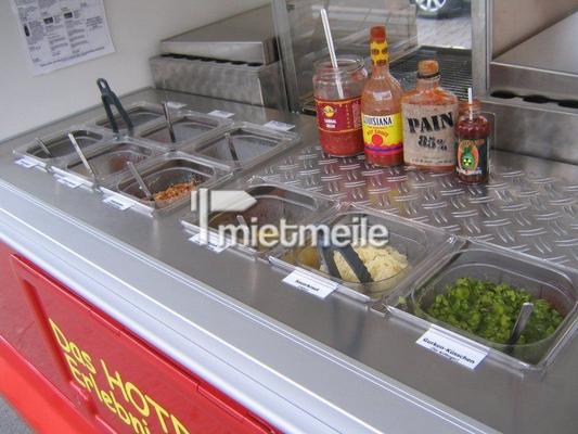 Hochzeitsfeier mieten & vermieten - Hot Dog Wagen zur Miete - Hotdog Catering in Worms