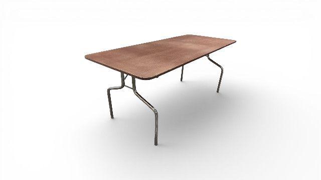 Banketttisch mieten (180×80 cm) – Klappbarer Buffettisch & Esstisch ...