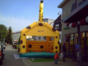 Hüpfburg mieten & vermieten - Hüpfburg, Springburg Giraffe in Remscheid