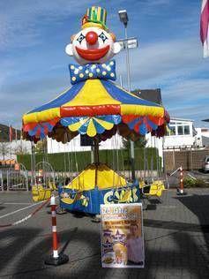 Karussell mieten & vermieten - Vermietung Karusselle - "Kettenkarussell Clown" in Alsbach-Hähnlein