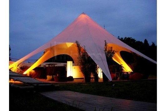 Partyzelte mieten & vermieten - Vermietung Event-Dome / Zelte - "Sternzelt 14m" in Alsbach-Hähnlein