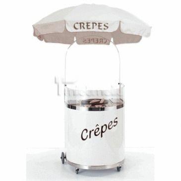 Crepes Maker mieten & vermieten - Vermietung Crepestände - "Crepestand Weiß / Beige" in Alsbach-Hähnlein