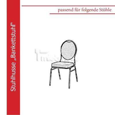 Stehtischhussen mieten & vermieten - Stuhlhussen "Bankett" in Weinsberg