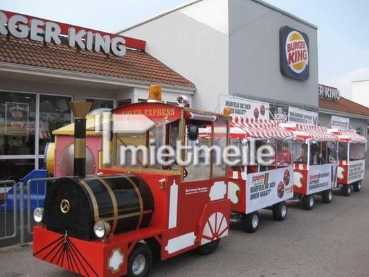 Eisenbahn mieten & vermieten - - ADLER EXPRESS - Die Nostalgie Bimmelbahn aus der in Göppingen