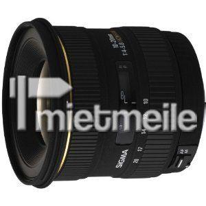 Objektive mieten & vermieten - Sigma Objektiv 10-20 mm für Canon in Langenhagen