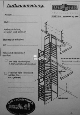 Gerüst mieten & vermieten - Easy Step Bautreppen / Rohbautreppe in Gröbenzell