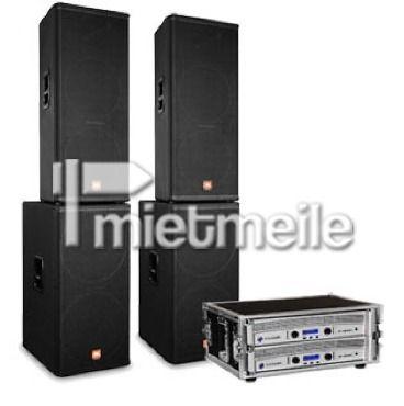 Musikanlage mieten & vermieten - Musikanlage JBL MRX6 3.600 Watt in Steinfurt