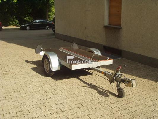 Motorradanhänger mieten & vermieten - Motorradanhänger für eine Maschine gebremst in Bochum