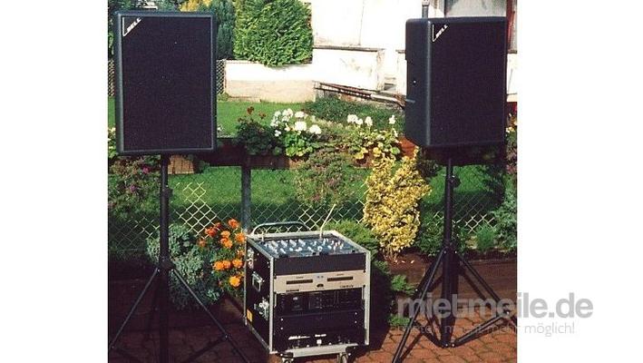 Musikanlage mieten & vermieten - Beschallungsanlage in Hannover