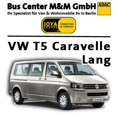 Transporter mieten & vermieten - Volkswagen 9sitzer, Caravelle langer Radstand in Berlin