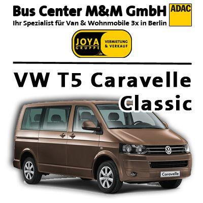 Transporter mieten & vermieten - Transporter VW T5 Caravelle oder Mercedes Vito in Berlin