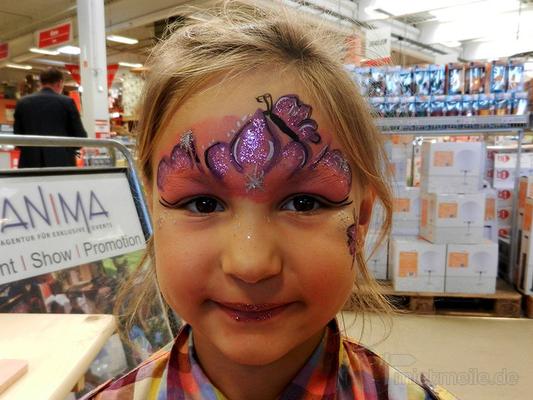 Kinderschminken mieten & vermieten - Kunst- & Kinderschminken inkl. Glitzertattoos in Köditz