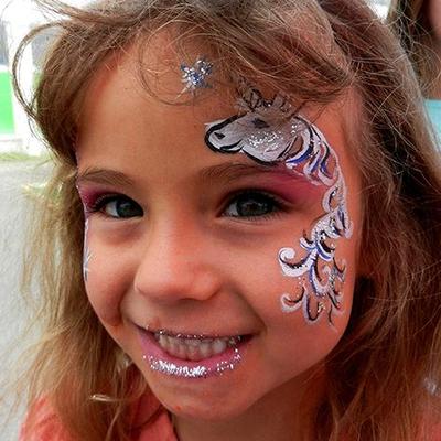Kinderschminken mieten & vermieten - Kunst- & Kinderschminken inkl. Glitzertattoos in Köditz
