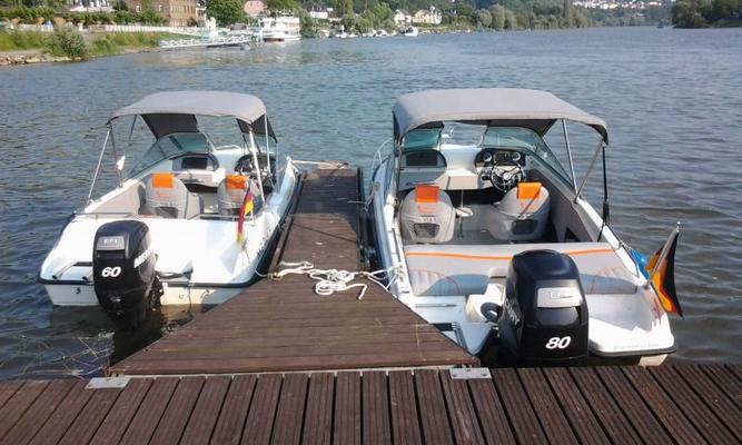 Motorboote mieten & vermieten - Boot mieten an der Mosel in Güls bei Koblenz in Weitefeld