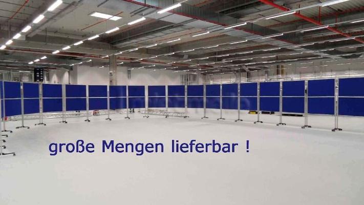 Messe Zubehör mieten & vermieten - 10 x Stellwand / Trennwand im Set - konstenloser.. in Wesel