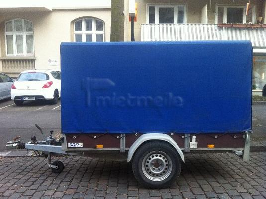 Planenanhänger mieten & vermieten - Anhänger 1025kg Zuladung/Plane sucht Nachmieter in Wiesbaden