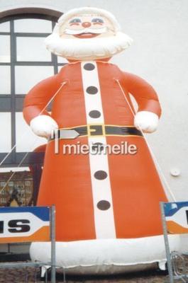 Dekofiguren mieten & vermieten - AUFBLASBARER WEIHNACHTSMANN in Chemnitz