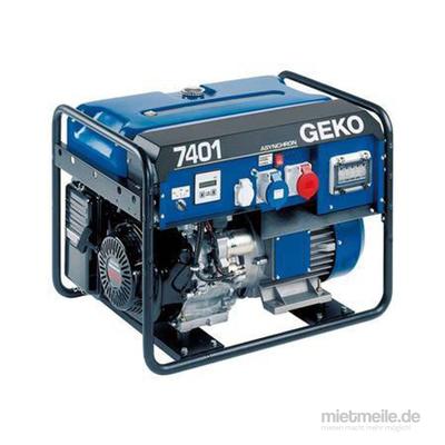 Stromgenerator mieten & vermieten - Stromerzeuger, Generator, Aggregator, Stromgenerator 6 kW für mobile Einsatz in Remchingen