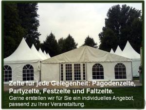 Partyzelte mieten & vermieten - Zelte für jede Gelegenheit in Dinslaken