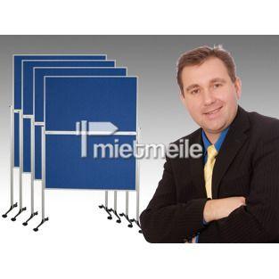 Messe Zubehör mieten & vermieten - 10´er Pinnwand Moderationswand Metaplanwand im Set in Wesel