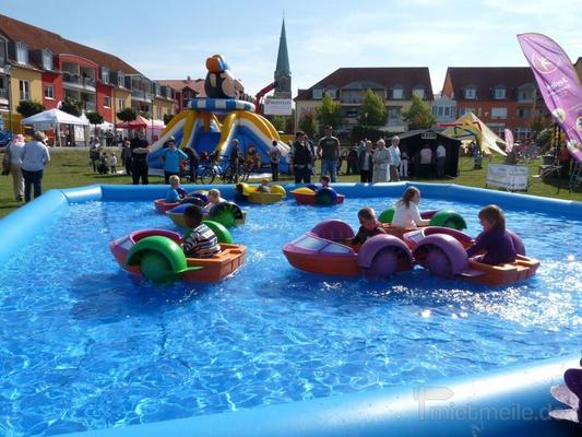 Wasserspiele mieten & vermieten - Power Paddler - wir stechen gemeinsam in See in Bramsche