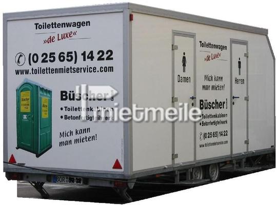 Toilettenwagen mieten & vermieten - de luxe WC-Wagen  /  Toilettenwagen in Heek