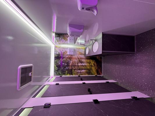 Toilettenwagen mieten & vermieten - Toilettenwagen groß "Große Waschbären Oase" in Heek