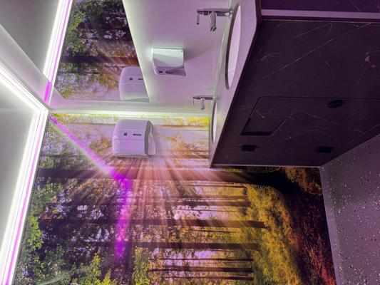 Toilettenwagen mieten & vermieten - Toilettenwagen groß "Große Waschbären Oase" in Heek