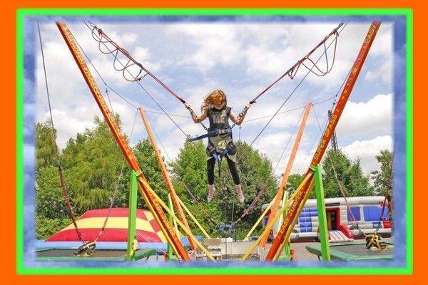 Bungee mieten & vermieten - 4er Bungee Trampolin in Dinslaken