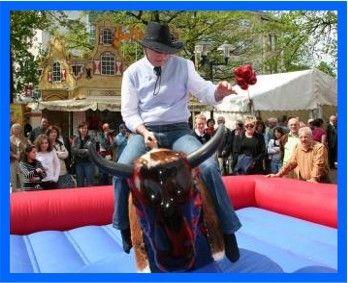 Bullriding mieten & vermieten - Rodeo Bullriding >Ob Dose, Auspuff oder Bulle, ganz nach Ihrem Mietwunsch! in Dinslaken