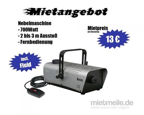 Nebelmaschine mieten & vermieten - Nebelmaschine, Nebeleffekte, Nebel, Smoke in Lünen