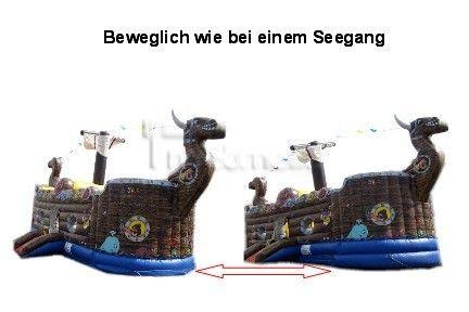 Großspielgeräte mieten & vermieten - Piratenschiff im Wikingerschiff-Look mit Seegang. in Dinslaken