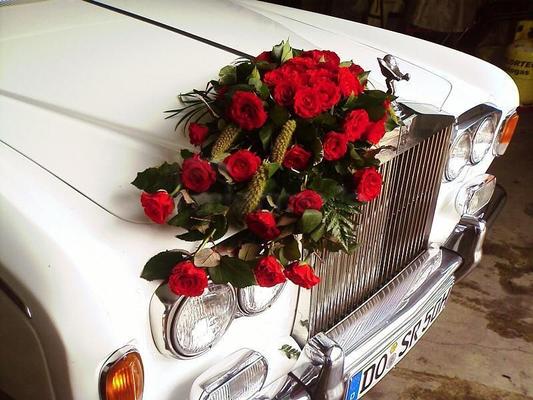 Oldtimer mieten & vermieten - Rolls Royce - Oldtimer - Hochzeitsauto schneeweiß in Herdecke