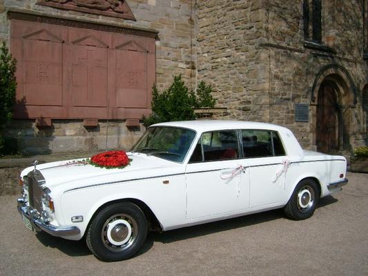 Oldtimer mieten & vermieten - Rolls Royce - Oldtimer - Hochzeitsauto schneeweiß in Herdecke