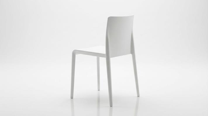 Stuhlhussen mieten & vermieten - Bankettstuhl "KU" mieten – Moderner Stuhl (Weiß) für Industrie-Events & Hochzeiten in Wuppertal