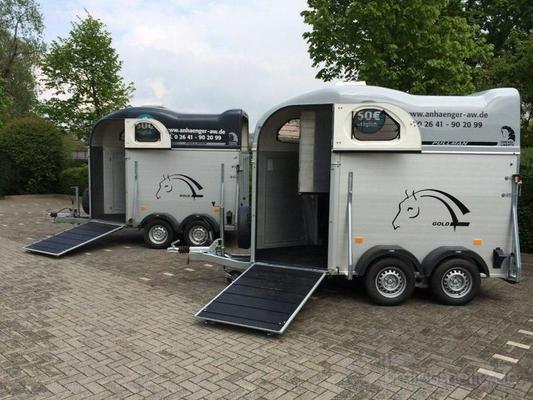 Pferdeanhänger mieten & vermieten - Pferdeanhänger mit Frontausstieg Cheval + 100km/h in Bad Neuenahr-Ahrweiler