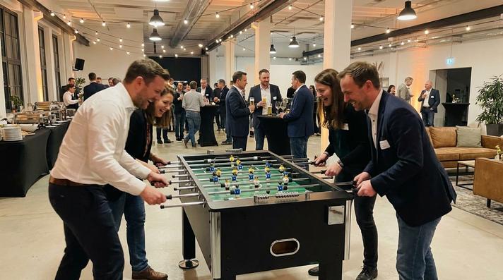 Tischkicker mieten & vermieten - Profi Tischkicker mieten – Robuster Kicker für Firmen-Events & Messen in Wuppertal