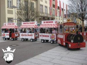 Eisenbahn mieten & vermieten - Bimmelbahn, bummelzug, eisenbahn mieten, leihen in Göppingen