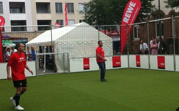 Großspielgeräte mieten & vermieten - Soccer court, Streetsoccer mieten, leihen, verleih in Göppingen