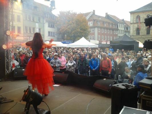 Double mieten & vermieten - Andrea Berg...echt (Mandy)Schwarz! Double Show in Dresden