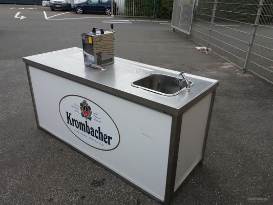 Tresen mieten & vermieten - Biertresen, Schanktresen mit Spülbecken in Hamburg